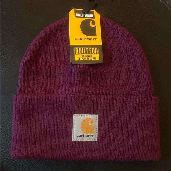 Carhartt Other - Carhartt Youth Maroon Beanie